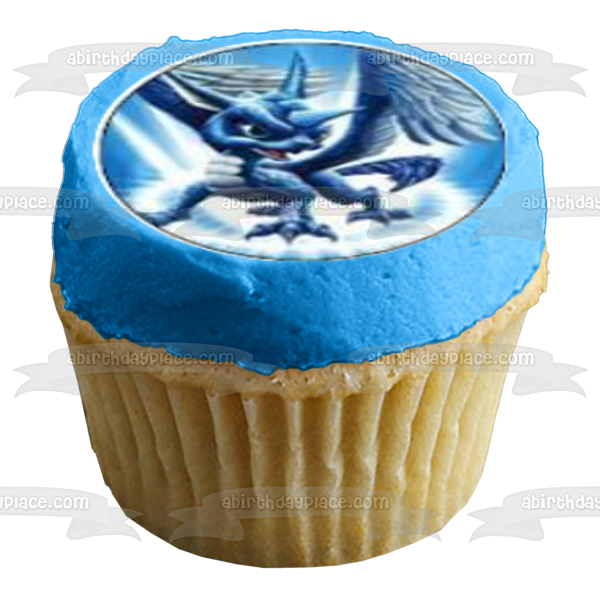 Imágenes de decoración comestible para cupcakes de Skylanders Spyro Eruptor y Stealth Elf ABPID04354 