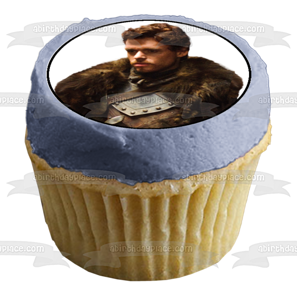 Game of Thrones Logo Daenerys Targaryen Jon Snow Tyrion Lannister and Bronn Edible Cupcake Topper Images ABPID07752