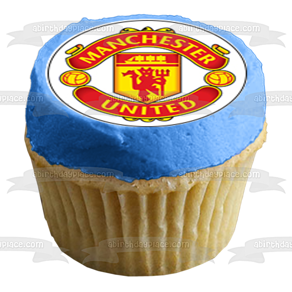 Soccer Club Logos Football Club Barcelona Chelsea Football Club Manchester United Arsenal FC Paris Saint Germain Edible Cupcake Topper Images ABPID14825