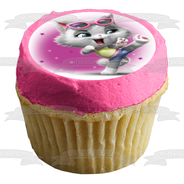 44 Gatos Lampo Milday Albóndiga Pilou Imágenes Surtidas Poses Imágenes De Adorno Comestible Para Cupcakes ABPID50936 