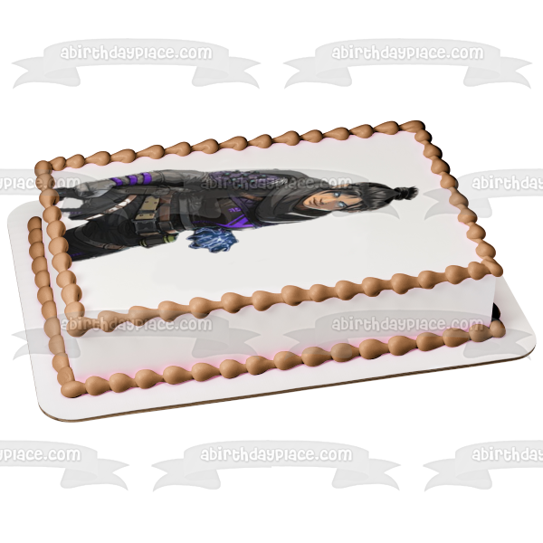 Apex Legends Wraith Edible Cake Topper Image ABPID53673