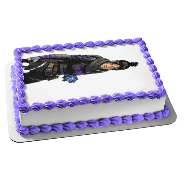 Apex Legends Wraith Edible Cake Topper Image ABPID53673