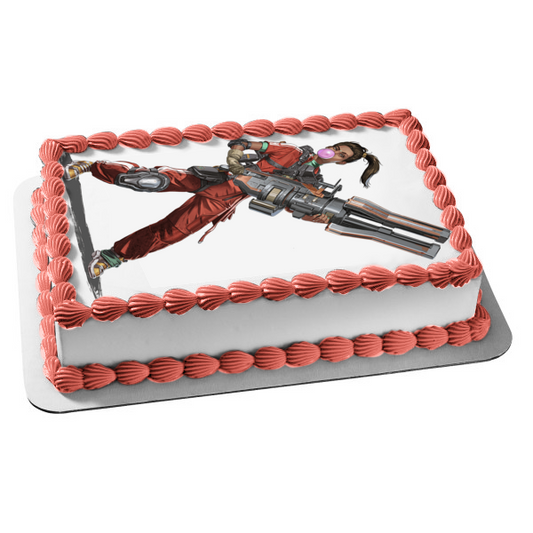 Apex Legends Rampart Edible Cake Topper Image ABPID53677