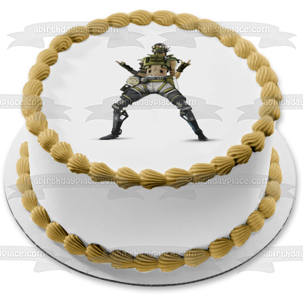 Apex Legends Octane Edible Cake Topper Image ABPID53679