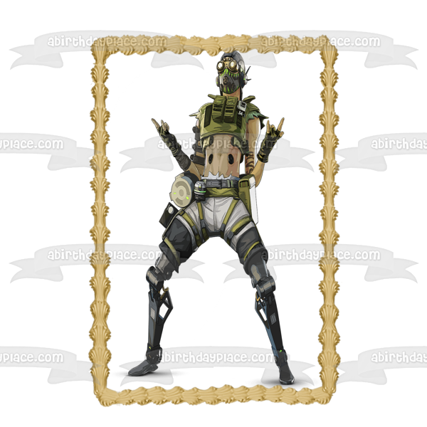 Apex Legends Octane Edible Cake Topper Image ABPID53679