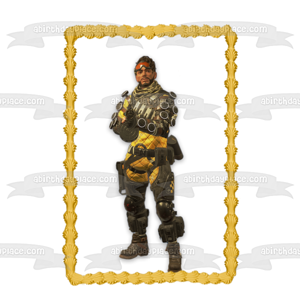 Apex Legends Mirage Edible Cake Topper Image ABPID53680