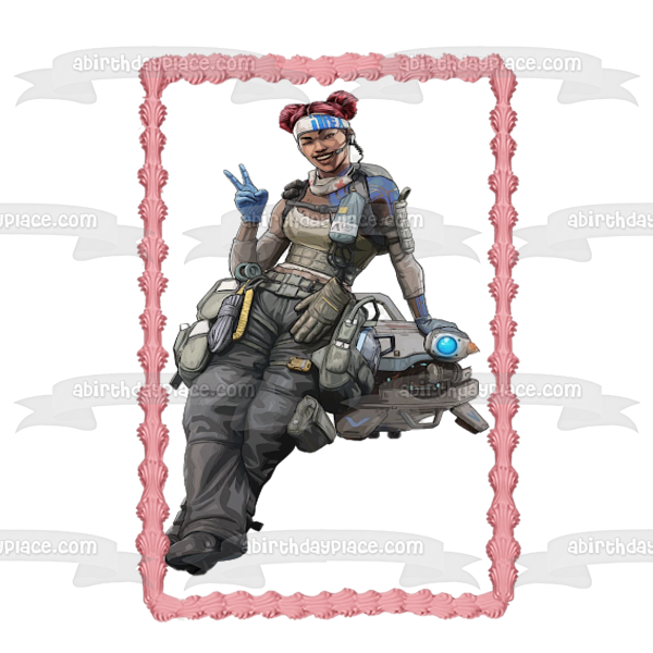 Apex Legends Lifeline Edible Cake Topper Image ABPID53682