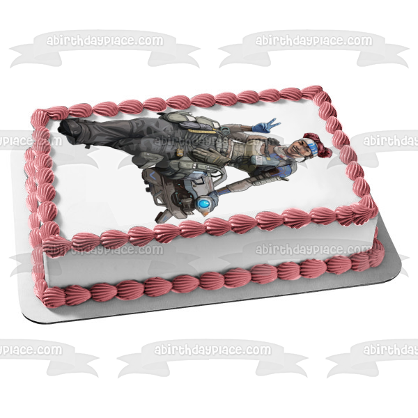 Apex Legends Lifeline Edible Cake Topper Image ABPID53682