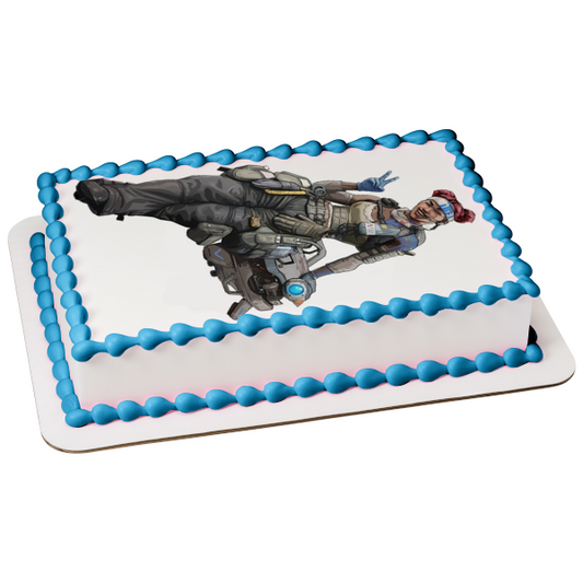 Apex Legends Lifeline Edible Cake Topper Image ABPID53682