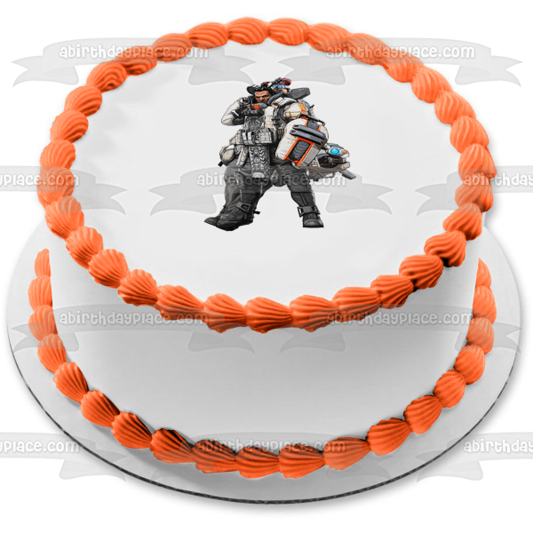 Apex Legends Gibraltar Edible Cake Topper Image ABPID53684