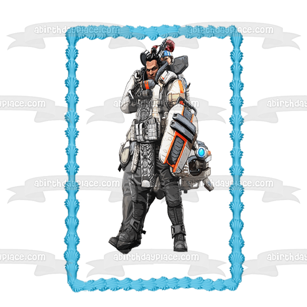 Apex Legends Gibraltar Edible Cake Topper Image ABPID53684