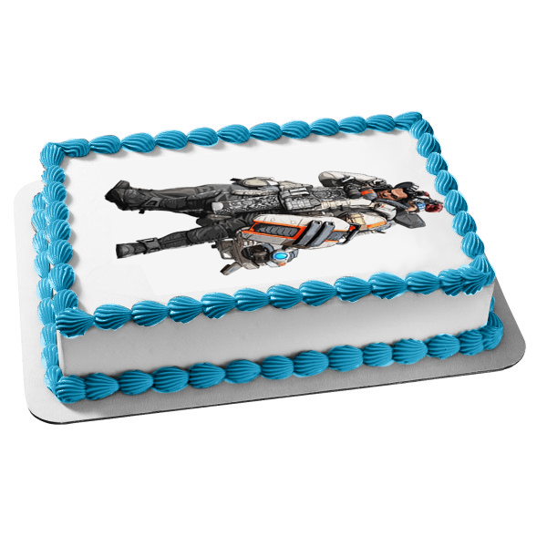 Apex Legends Gibraltar Edible Cake Topper Image ABPID53684