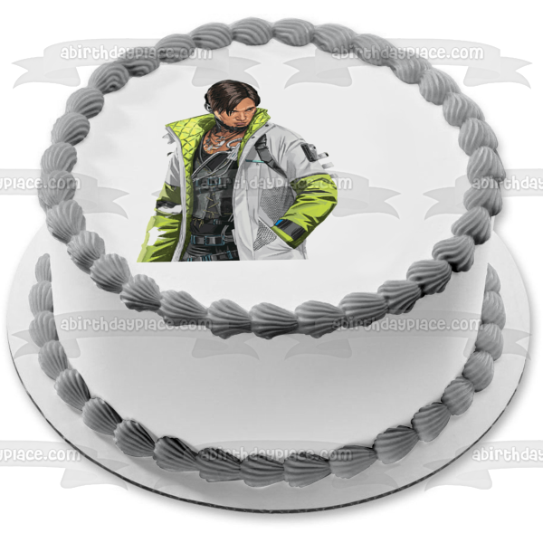 Apex Legends Crypto Edible Cake Topper Image ABPID53685