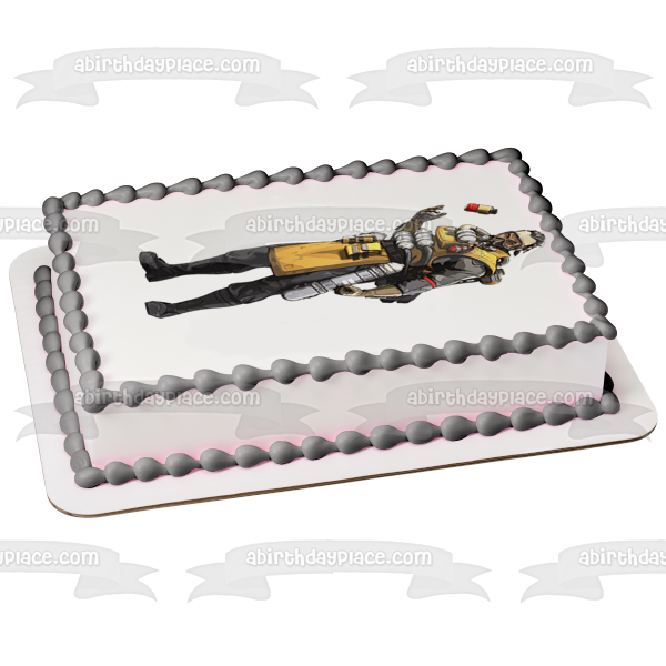 Apex Legends Caustic Edible Cake Topper Image ABPID53686