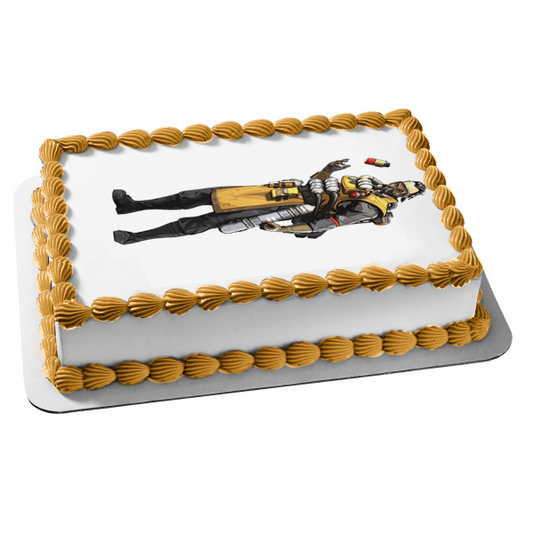 Apex Legends Caustic Edible Cake Topper Image ABPID53686