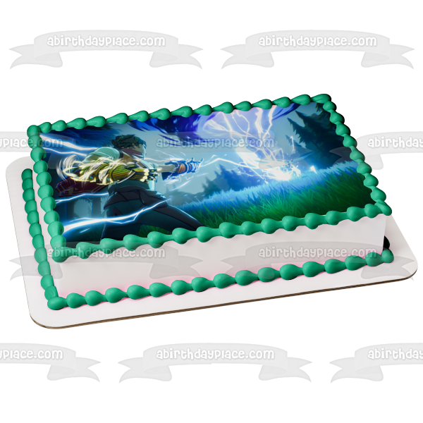 Imagen comestible para decoración de tarta Spellbreak Lightning Gauntlet ABPID53666 