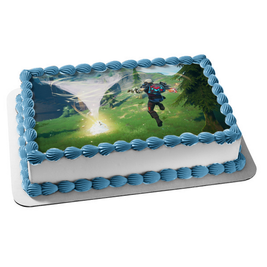 Spellbreak Wind Tornado Edible Cake Topper Image ABPID53668