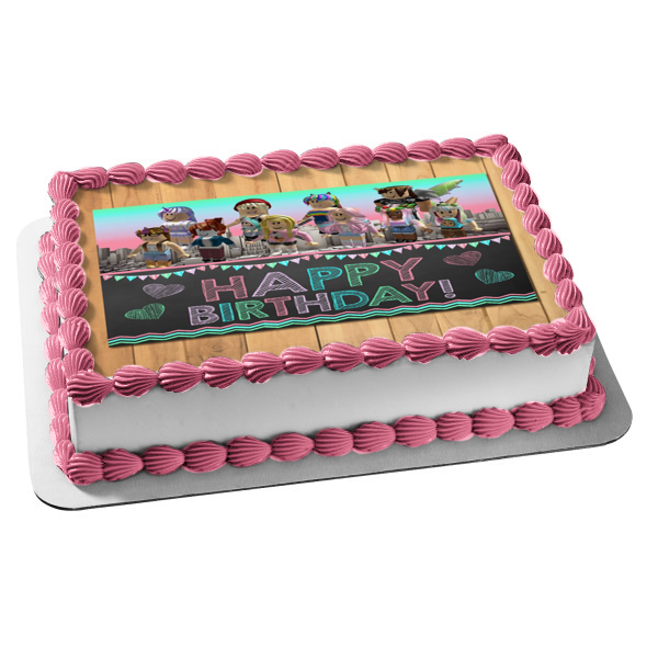 Roblox Girls – Edible Cake Topper – Edible Cake Toppers