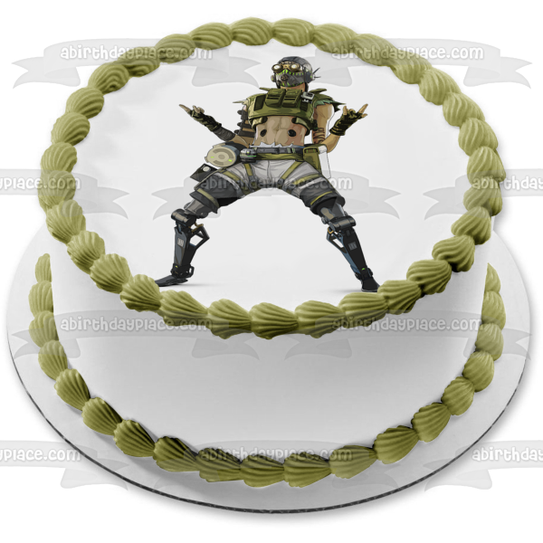 Apex Legends Octane Edible Cake Topper Image ABPID53679