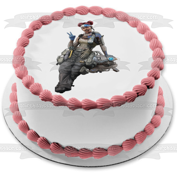 Apex Legends Lifeline Edible Cake Topper Image ABPID53682