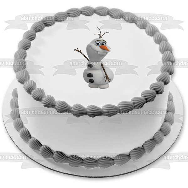 Imagen comestible para decoración de tarta de Frozen Olaf ABPID03980 