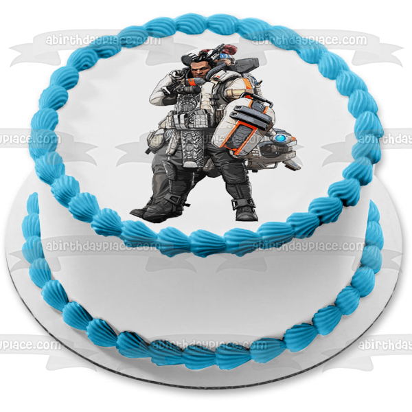 Apex Legends Gibraltar Edible Cake Topper Image ABPID53684