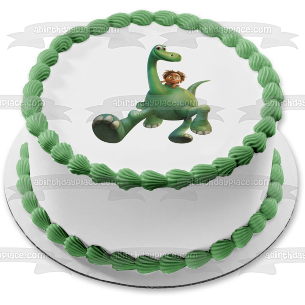 The Good Dinosaur Spot and Arlo Edible Cake Topper Image ABPID03985