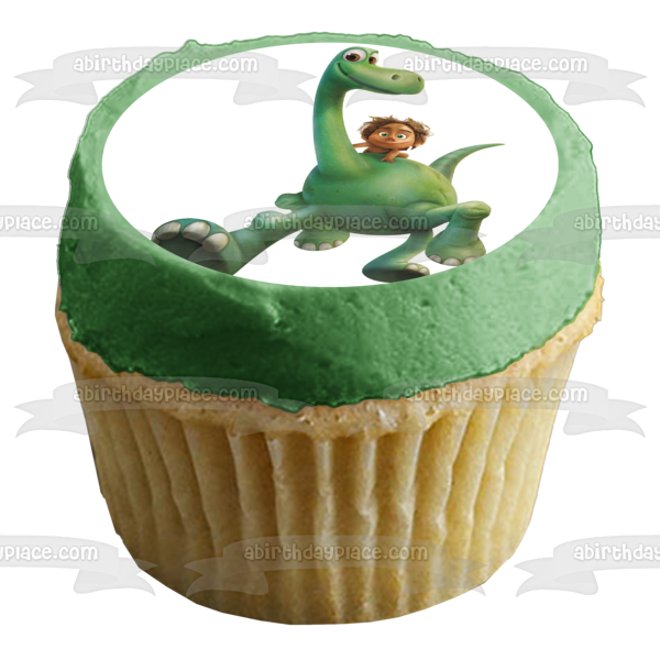 The Good Dinosaur Spot and Arlo Edible Cake Topper Image ABPID03985