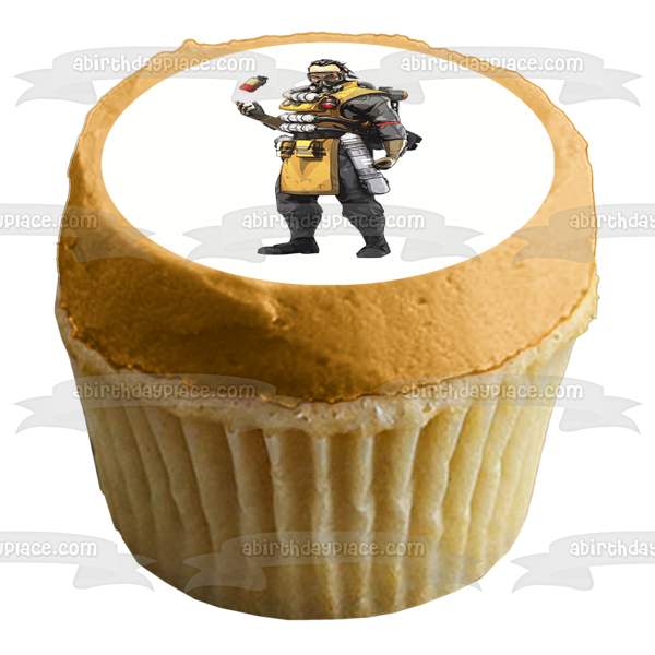 Apex Legends Caustic Edible Cake Topper Image ABPID53686