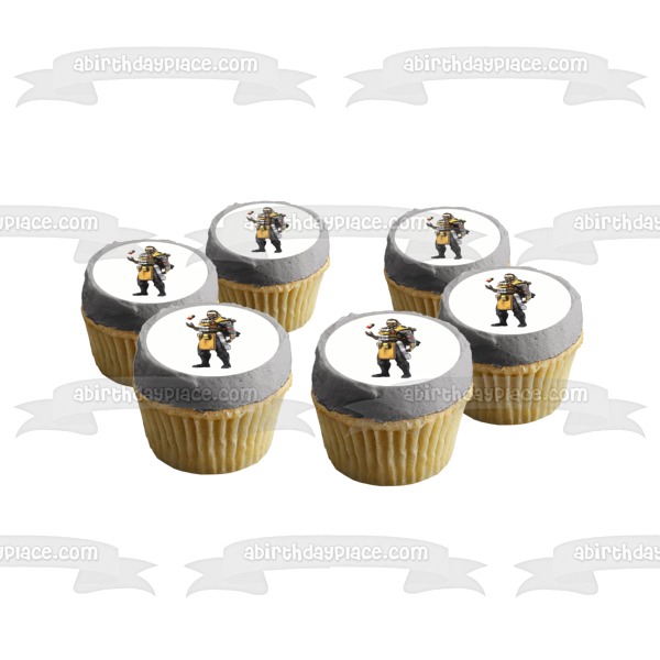 Apex Legends Caustic Edible Cake Topper Image ABPID53686