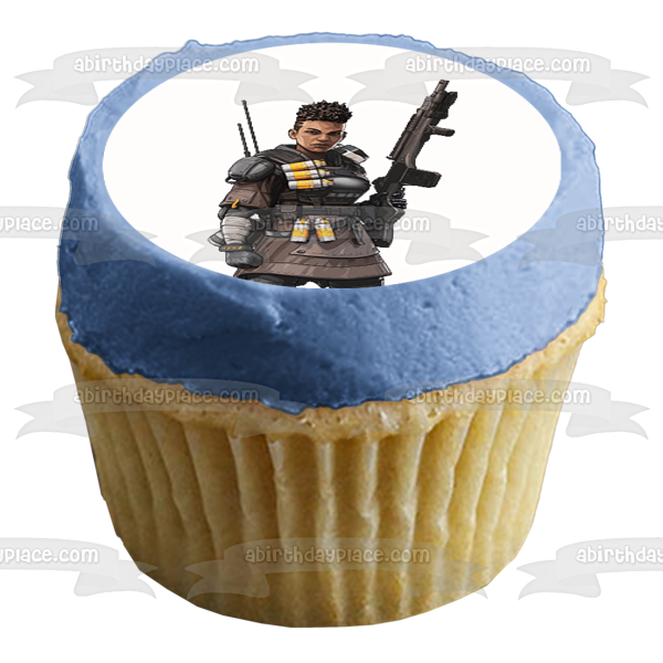 Apex Legends Bangalore Edible Cake Topper Image ABPID53688