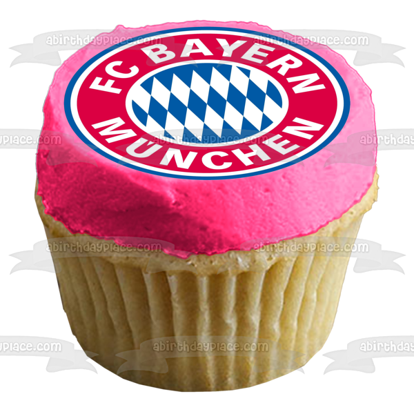 Imagen comestible para tarta con el logotipo del Bayern de Múnich de la Dream League ABPID05964 