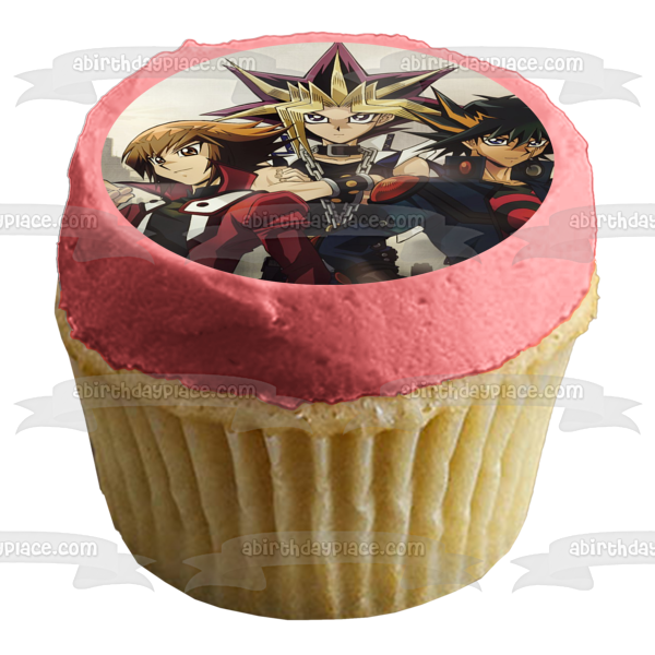 Yu-Gi-Oh! Yami Yugi Faraón y Atem Imagen comestible para decoración de tarta ABPID04090 