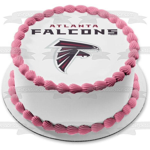 Atlanta Falcons Professional American Football Team Logo Atlanta Georgia Edible Cake Topper Image ABPID04218