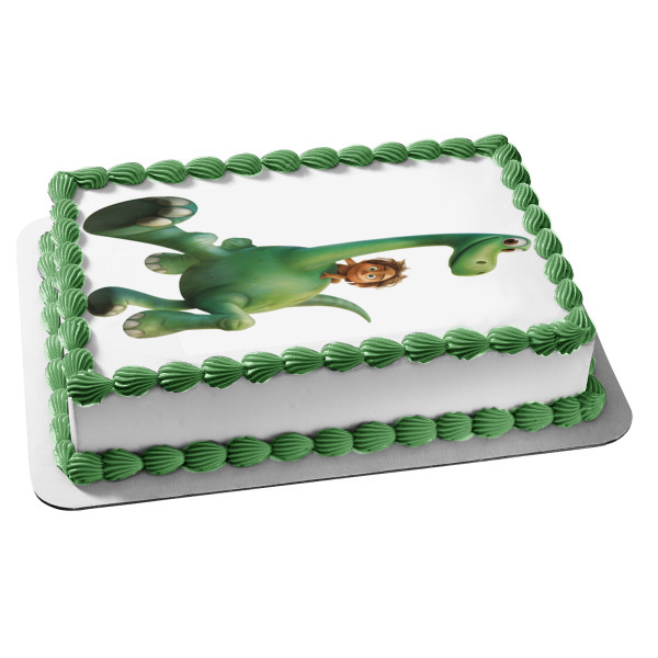 The Good Dinosaur Spot and Arlo Edible Cake Topper Image ABPID03985