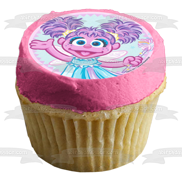 Imágenes comestibles para cupcakes de Barrio Sésamo, Elmo, Elmo, el monstruo de las galletas, Abby Cadabby, Bert y Ernie, ABPID04254 