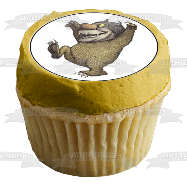 Donde viven los monstruos variados Disney Imágenes comestibles para cupcakes ABPID50944 