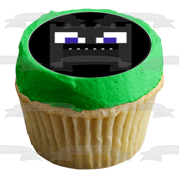 Minecraft Caras Surtidas Steve Enderman Jane Pig Tnt Esqueleto Pato Comestible Cupcake Topper Imágenes ABPID51392 