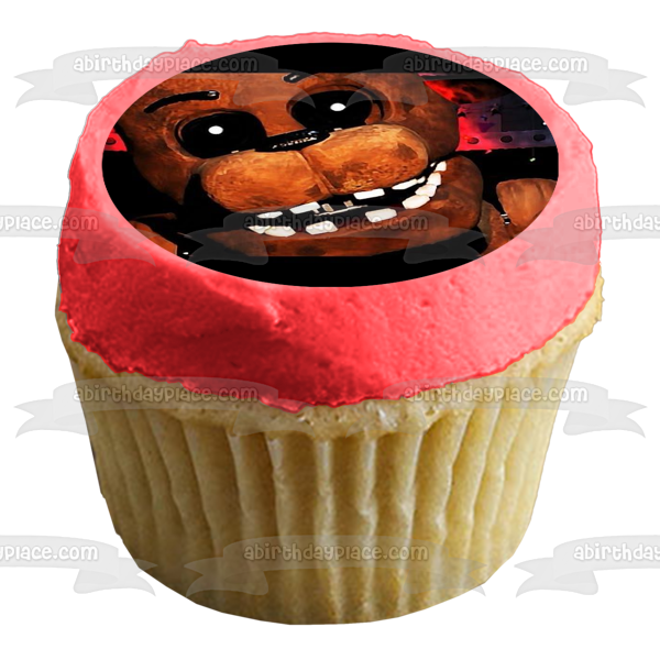 Five Nights at Freddy's Freddy Fazbear Edible Cake Topper Image ABPID04276