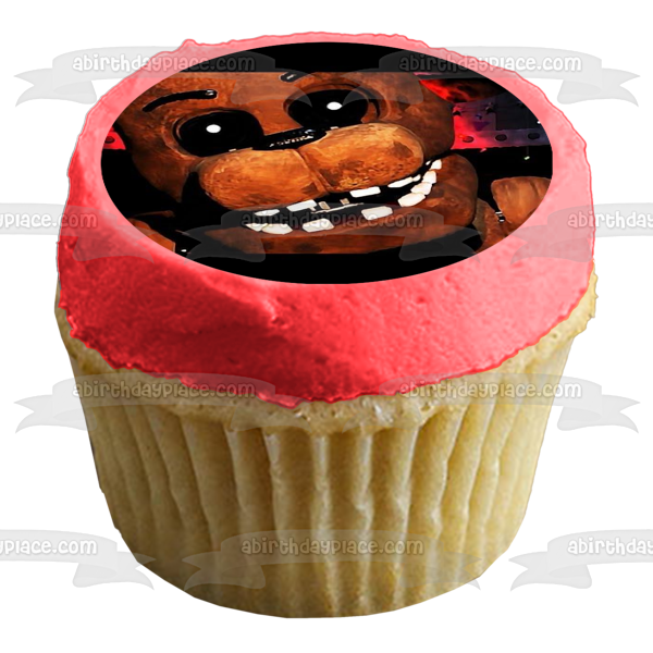 Five Nights at Freddys Edible Cake Image Topper 2 - can be personalised!