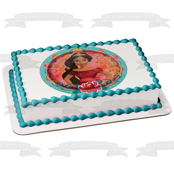 Adorno comestible para tarta de la Princesa Elena de Avalor, imagen ABPID06276 