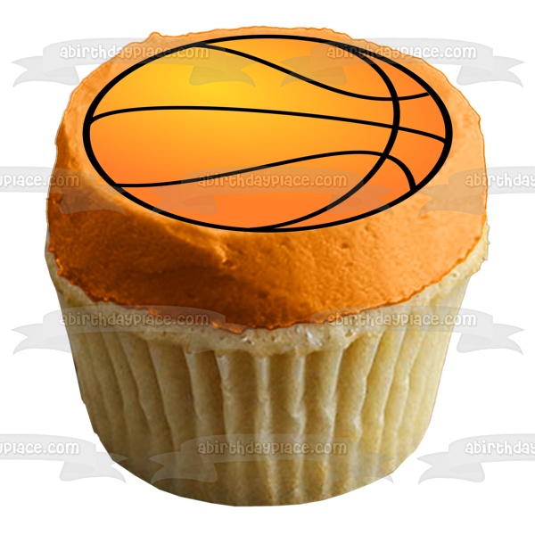 Imagen comestible para decoración de tarta de baloncesto ABPID06413 