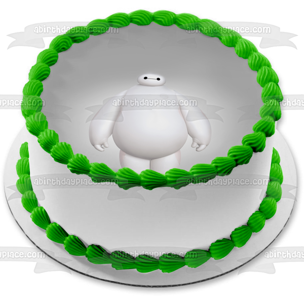 Big Hero 6 Baymax Inflated Edible Cake Topper Image ABPID04766