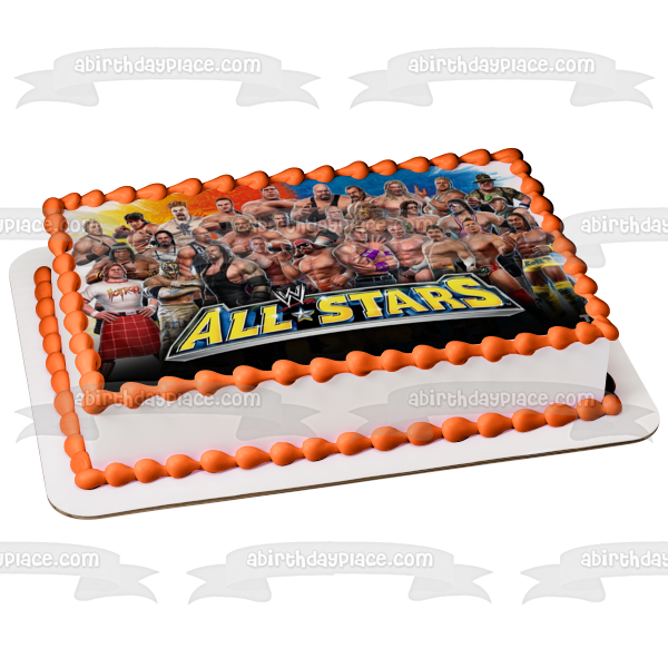 World Wrestling Entertainment Roman Reigns Jimmy Snuka y Mr. Perfect Imagen comestible para decoración de tarta ABPID06563 