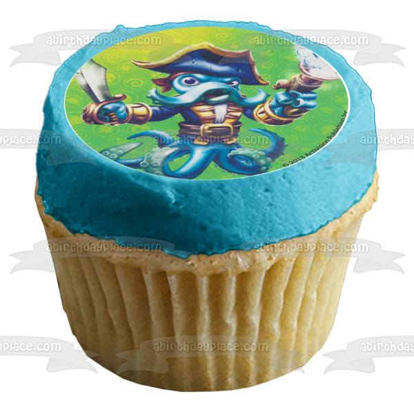 Imagen de adorno comestible para tarta Skylanders Swap Force Wash Buckler ABPID04841 