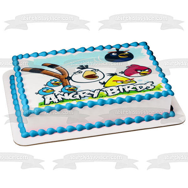 Angry Birds Terence Chuck Matilda Bomb and the Blues Edible Cake Topper Image ABPID06582