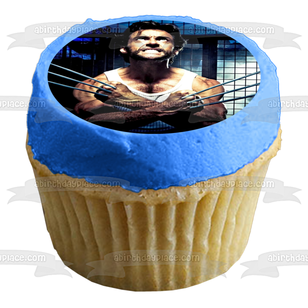 Imagen comestible para decoración de tarta de Wolverine de X-Men ABPID04909 