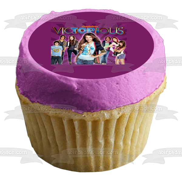 Victorious 4 Tori Vega Jade West Beck Oliver y Cat Valentine Imagen comestible para decoración de tarta ABPID07026 