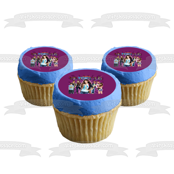 Victorious 4 Tori Vega Jade West Beck Oliver y Cat Valentine Imagen comestible para decoración de tarta ABPID07026 