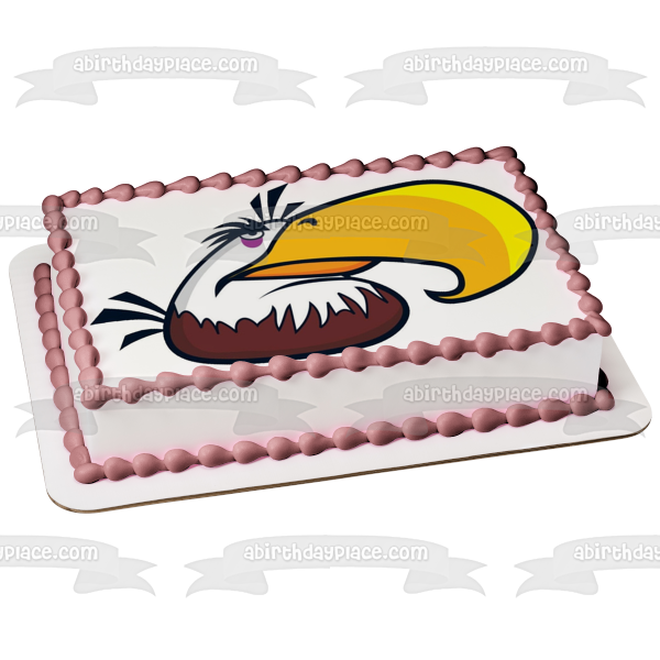 Angry Birds The Mighty Eagle Edible Cake Topper Image ABPID07085